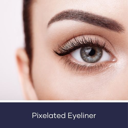 Smoky Pixelated Eyeliner - Advanced Online Course